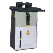 Mochila Escolar Real Madrid C.F. Branco 28 x 42 x 13 cm Jogos | Disfarces - nacloset