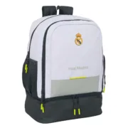 Mochila Escolar Real Madrid C.F. Branco 35 x 50 x 24 cm Jogos | Disfarces - nacloset