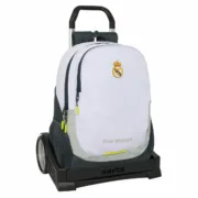 Mochila Escolar Real Madrid C.F. Branco 32 x 44 x 16 cm Jogos | Disfarces - nacloset