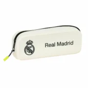 Estojo Real Madrid C.F. Branco 18.5 x 7.5 x 5.5 cm Estojos - nacloset