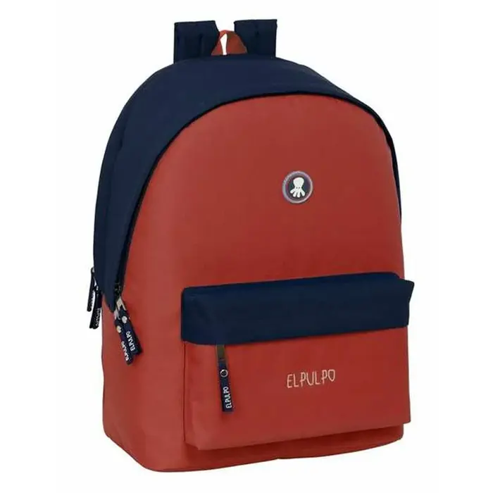 Mochila Escolar El Pulpo   Vermelho Azul Marinho 31 x 44 x 18 cm Jogos | Disfarces - nacloset