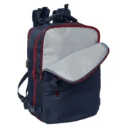 Mochila Escolar F.C. Barcelona Azul Grená Jogos | Disfarces - nacloset 2