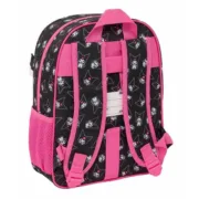 Mochila Escolar Kuromi Preto Fúcsia 26 x 34 x 11 cm Jogos | Disfarces - nacloset 2