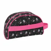 Nécessaire Escolar Kuromi Preto Fúcsia 26 x 16 x 9 cm Desporto | Lazer - nacloset 2