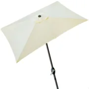 Parasol Aktive 300 x 245 x 200 cm Alumínio Creme Casa | Jardim - nacloset