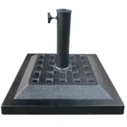 Base para Guarda-Sol Aktive 44 x 33 x 44 cm Preto Plástico Casa | Jardim - nacloset
