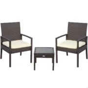 Conjunto de Mesa com 2 Poltronas Aktive Casa | Jardim - nacloset