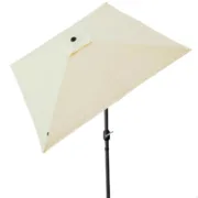 Parasol Aktive 270 x 259 x 270 cm Aço Alumínio Creme Casa | Jardim - nacloset