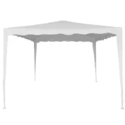 Gazebo Aktive 300 x 250 x 300 cm Aço Branco Plástico Casa | Jardim - nacloset