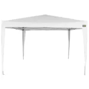 Gazebo Aktive 300 x 250 x 300 cm Aço Branco Plástico Casa | Jardim - nacloset