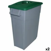 Caixote de Lixo para Reciclagem Denox 65 L Verde (2 Unidades) A Preço de Revenda - nacloset