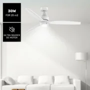 Ventilador de Teto Taurus FRESKO 3B PURE Ø 132 cm Ar condicionado e ventiladores - nacloset 2