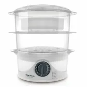 Fogão a Vapor Elétrico Taurus SALUTECOOK Branco 800 W Plástico Cozinha | Gourmet - nacloset