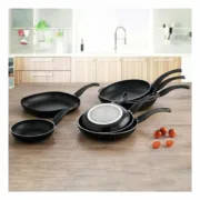 Frigideira antiaderente Quid Hydra Preto Metal Baquelite Cozinha | Gourmet - nacloset 2