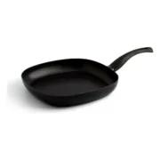 Frigideira Assadora Quid Hydra Preto Metal Baquelite 27 x 27 cm Cozinha | Gourmet - nacloset