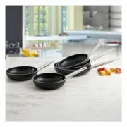 Frigideira antiaderente Quid Pro Chef Preto Metal Aço Cozinha | Gourmet - nacloset 2