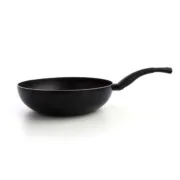 Frigideira Wok Quid Hydra Preto Metal Baquelite Cozinha | Gourmet - nacloset