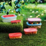 Conjunto de 5 Lancheiras Quid Habitat Plástico Cozinha | Gourmet - nacloset