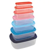 Conjunto de Lancheiras Quid Habitat (7 pcs) Plástico Cozinha | Gourmet - nacloset 2