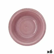 Saladeira Quid Vita Peoni Cerâmica Cor de Rosa (6 Unidades) (Pack 6x) A Preço de Revenda - nacloset 2