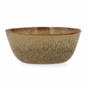 Saladeira Bidasoa Ikonic 20 x 19,5 x 8,5 cm Cerâmica Castanho 3 Peças (Pack 3x) Cozinha | Gourmet - nacloset