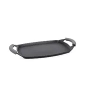Assadeira Quid Ebano Alumínio Forjado Preto Silicone (36 x 23 cm) Cozinha | Gourmet - nacloset