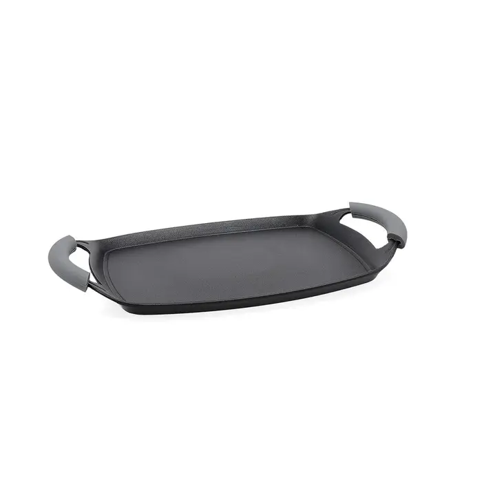 Assadeira Quid Ebano Alumínio Forjado Preto Silicone (36 x 23 cm) Cozinha | Gourmet - nacloset 2