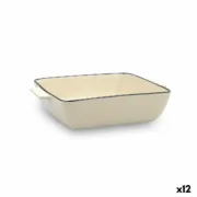 Tacho Quid Cocco 20 x 16,5 x 27 cm Cerâmica Branco (12 Unidades) (Pack 12x) A Preço de Revenda - nacloset 2