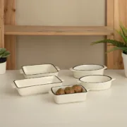 Tacho Quid Cocco Branco Cerâmica 16 x 9 x 4 cm (12 Unidades) A Preço de Revenda - nacloset 2