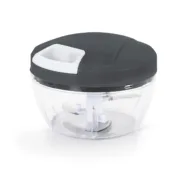 Trituradora de legumes Bidasoa Tribeca Picadora 12,5 x 8,5 cm Preto Cozinha | Gourmet - nacloset