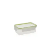 Lancheira Quid Greenery Transparente Plástico 475 ml (4 Unidades) (Pack 4x) A Preço de Revenda - nacloset