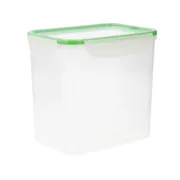 Lancheira Hermética Quid Greenery Transparente Plástico 4,7 L (4 Unidades) (Pack 4x) A Preço de Revenda - nacloset