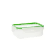 Lancheira Quid Greenery 1 L Transparente Plástico 13 x 18 x 6,8 cm – 1 L (4 Unidades) (Pack 4x) A Preço de Revenda - nacloset