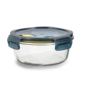 Lancheira Hermética Quid Astral 950 ml Azul Vidro 18 x 18 x 8 cm Cozinha | Gourmet - nacloset