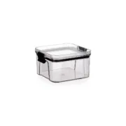 Bote Quid Cocco Hermético 450 ml Transparente Plástico Cozinha | Gourmet - nacloset