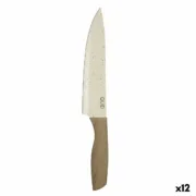 Faca de Chef Quid Cocco Castanho Metal 20 cm (Pack 12x) Cozinha | Gourmet - nacloset 2