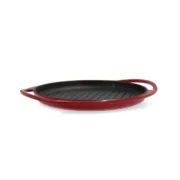 Assadeira Bidasoa Ferro Fundido Vermelho (25 cm) Cozinha | Gourmet - nacloset 2
