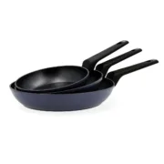 Conjunto de Frigideiras Bidasoa Horizonte 3 Peças Alumínio Forjado Cozinha | Gourmet - nacloset