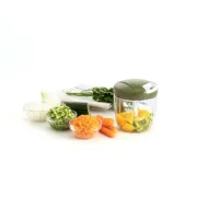 Mini picadora manual com fio Quid Naturalia Verde Metal 12,5 x 14 cm Manual Cozinha | Gourmet - nacloset 2