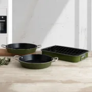 Panela de Arroz Quid Naturalia Verde 28 x 5 cm Cozinha | Gourmet - nacloset 2