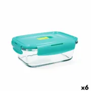 Lancheira Hermética Luminarc Pure Box Holy Duas cores Vidro 820 ml (6 Unidades) A Preço de Revenda - nacloset