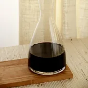 Decantador de Vinho Bohemia Crystal Optic Transparente Vidro 1,2 L Cozinha | Gourmet - nacloset 2