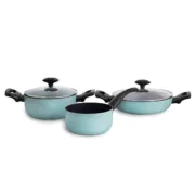 Bateria de Cozinha Quid Country Land Filtro 3 Peças Conjuntos de tachos - nacloset