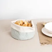 Cesto para Pão Vinthera Okapi Duas cores Têxtil 20 cm Material reciclado Caixas de cozinha e caixas de pão - nacloset 2