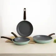 Frigideira Quid Ozon Verde Metal Alumínio Forjado 20 cm Cozinha | Gourmet - nacloset 2