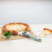 Cortador de Pizza Quid Ozon Verde Metal 20 cm Cozinha | Gourmet - nacloset 2