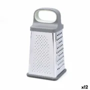Ralador Multiusos Quid Ozon Cinzento Metal 22 x 10 x 10 cm (12 Unidades) A Preço de Revenda - nacloset
