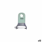 Descascador de Fruta e Vegetais Quid Ozon Verde Metal 11 cm (12 Unidades) A Preço de Revenda - nacloset