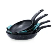 Protetor de Frigideiras Quid Rico Têxtil Conjunto 3 Peças Cozinha | Gourmet - nacloset 2