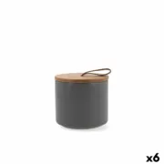 Frasco Quid Ozon Cinzento Cerâmica 10,4 x 10 cm (6 Unidades) A Preço de Revenda - nacloset